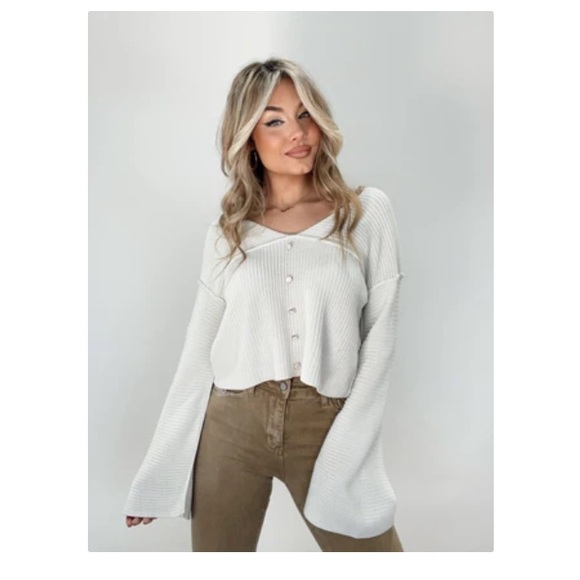 Bell Sleeve Sweater - Picture 1 of 4